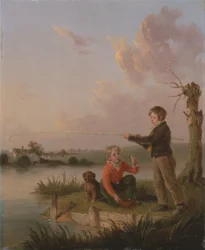 Die jungen Angler
